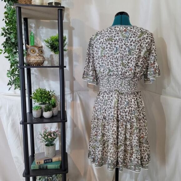 Max Studio Floral Dress - Size Large - Picture 4 of 10